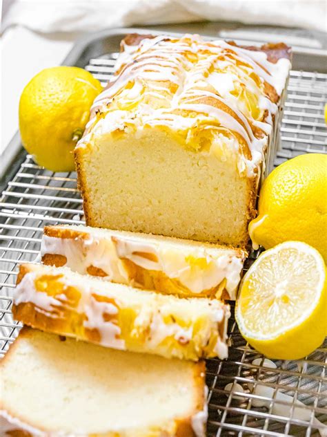 lemon_cakes|Zesty Lemon Pound Cake With Lemon Glaze: Easy Recipe!